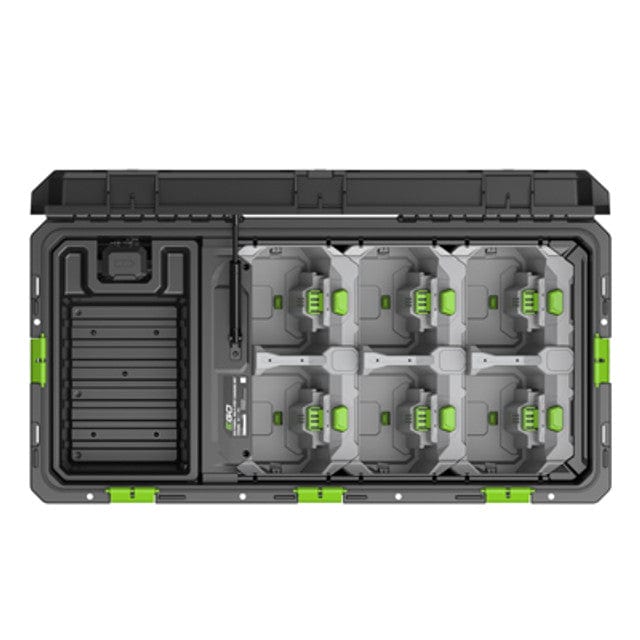 EGO Lawnmower Spares EGO EGCHU6000KIT MULTI-PORT CHARGING CASE (KIT) BATTERIES NOT INCLUDED CHU6000-K0004 - Buy Direct from Spare and Square