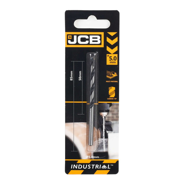 JCB Drill Bits JCB Multi Purpose Drill Bit 5.0 x 85 mm 5055803310547 - Buy Direct from Spare and Square