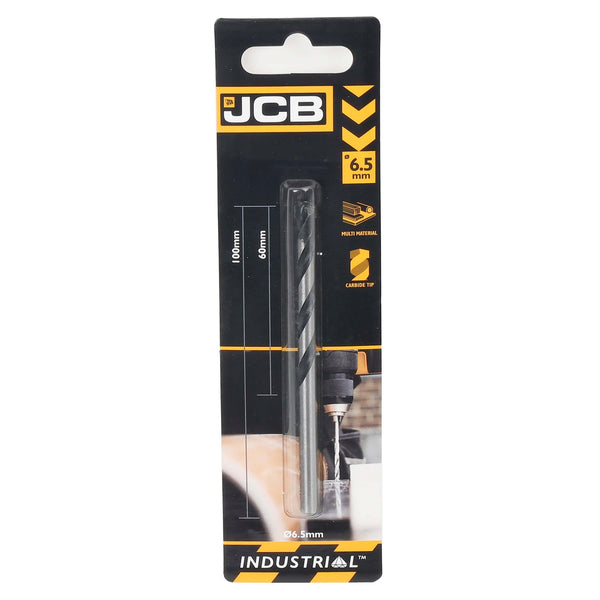 JCB Drill Bits JCB Multi Purpose Drill Bit 6.5 x 100 mm 5055803310561 - Buy Direct from Spare and Square