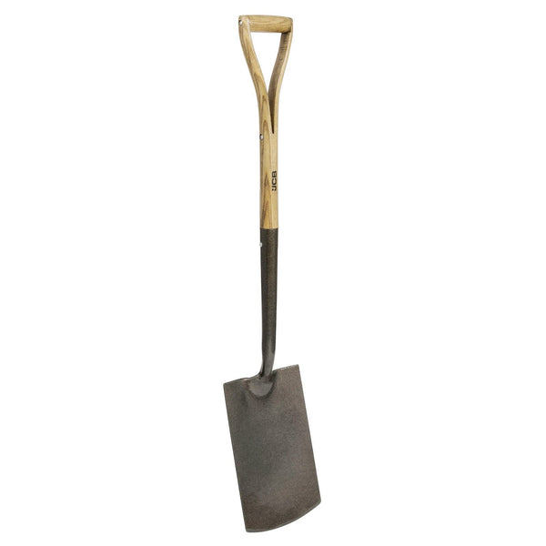 JCB Spades JCB Heritage Garden Spade, Heavy-Duty Steel Blade, Ash Wood Split YD Handle JCBHGS01 - Buy Direct from Spare and Square