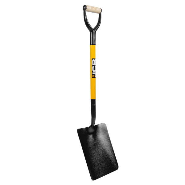 JCB Spades JCB Professional Tapered Mouth Site Master Shovel, Heavy-Duty Steel Blade, 230-210 x 305mm Blade JCBSM2T01 - Buy Direct from Spare and Square