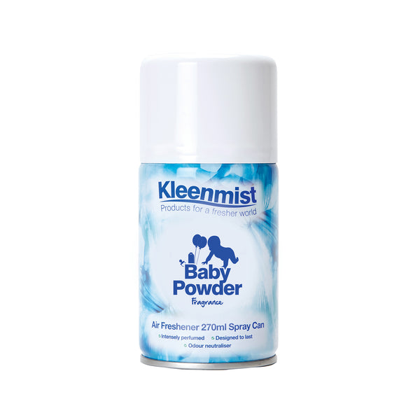 Kleenmist Aerosol Refill 270ml - Baby Powder