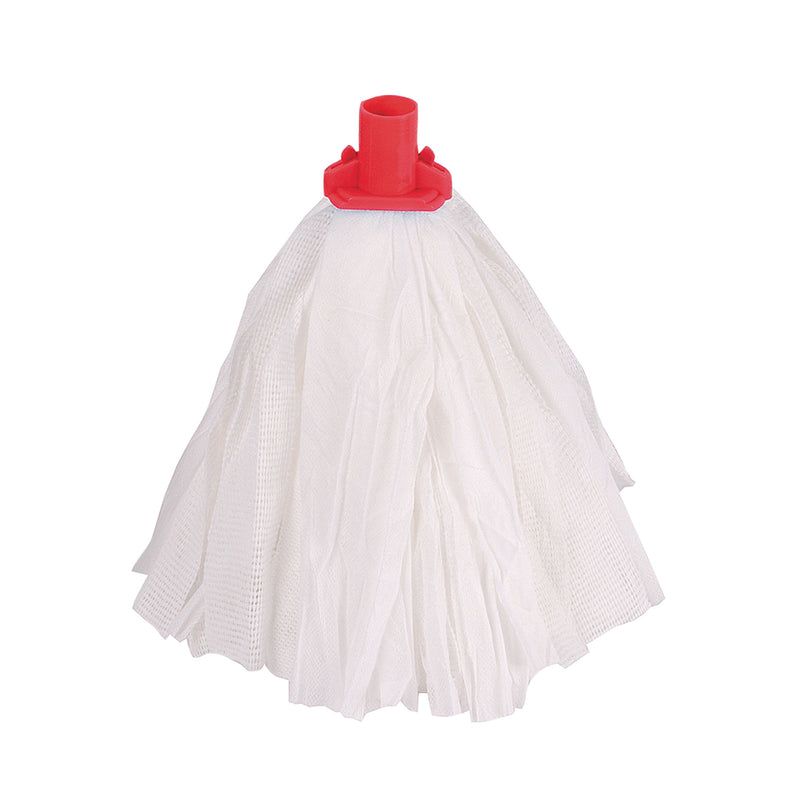 Big White Refill Mop Starter Kit Red