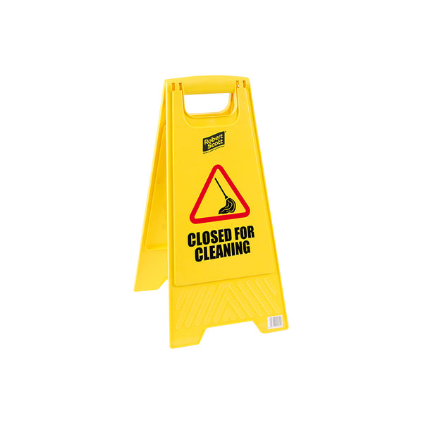 Standard Safety Sign Closed For Cleaning