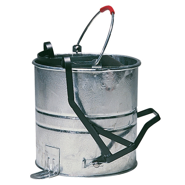 Galvanised Bucket With Roller 10 Litre