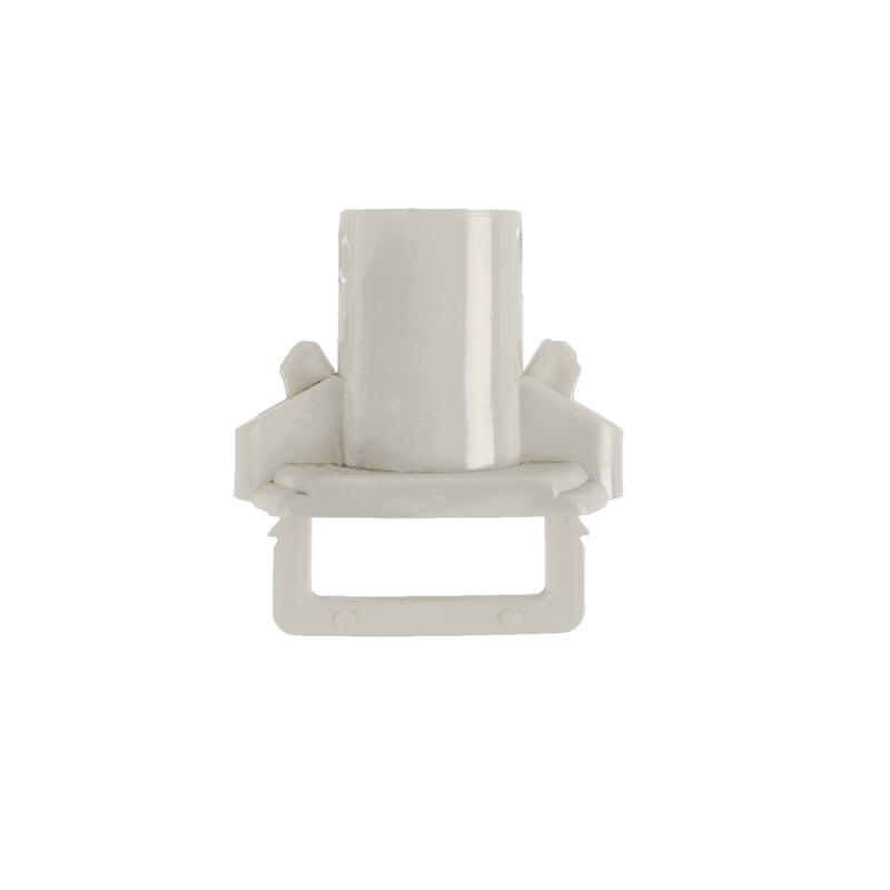 Recharge Socket & Clip - White