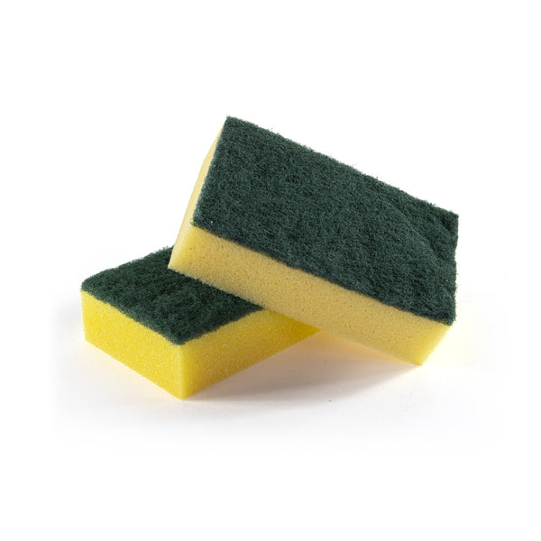 Basics Sponge Scourer Yellow