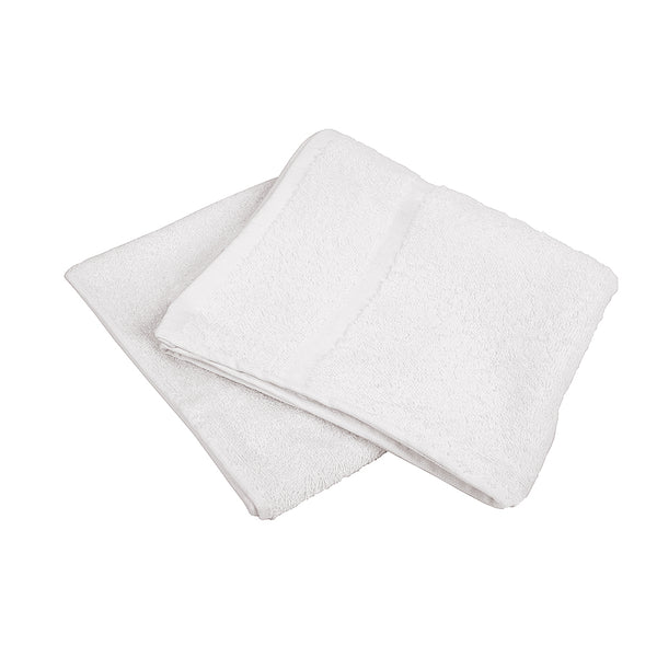 Plain Dyed Hand Towel 50x89cm White