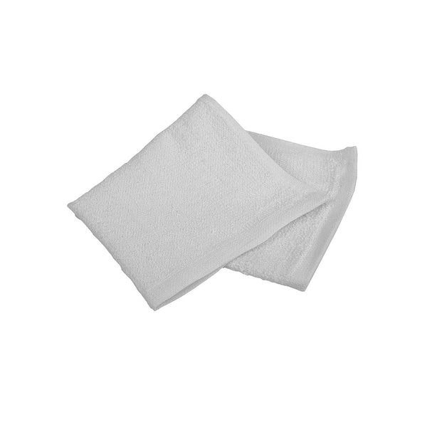 Terry Hot Towel White 28x30cm