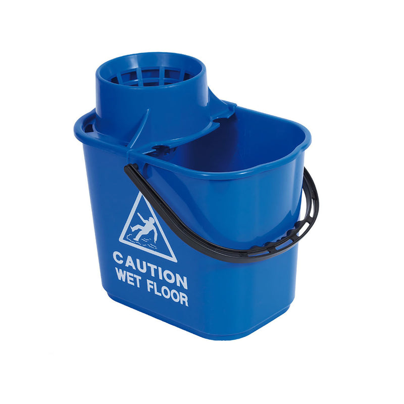 Professional Bucket & Wringer 15 Litre - Blue