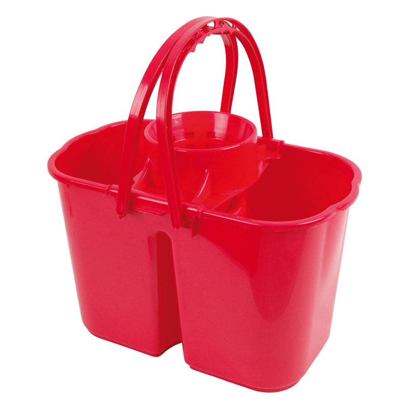 Double Bucket & Wringer - Red