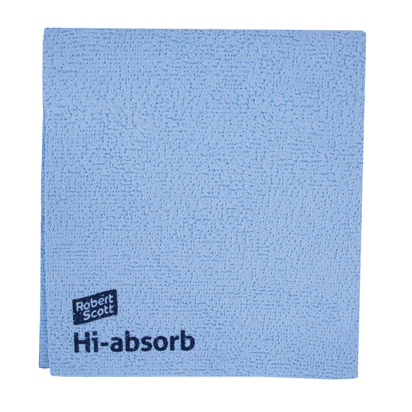 Microfibre Cloth Hi-absorb 35x38cm - Blue