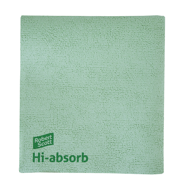Microfibre Cloth Hi-absorb 35x38cm - Green