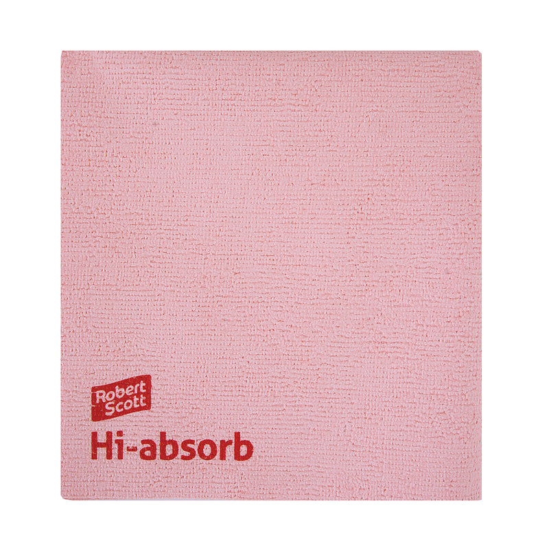 Microfibre Cloth Hi-absorb 35x38cm - Red