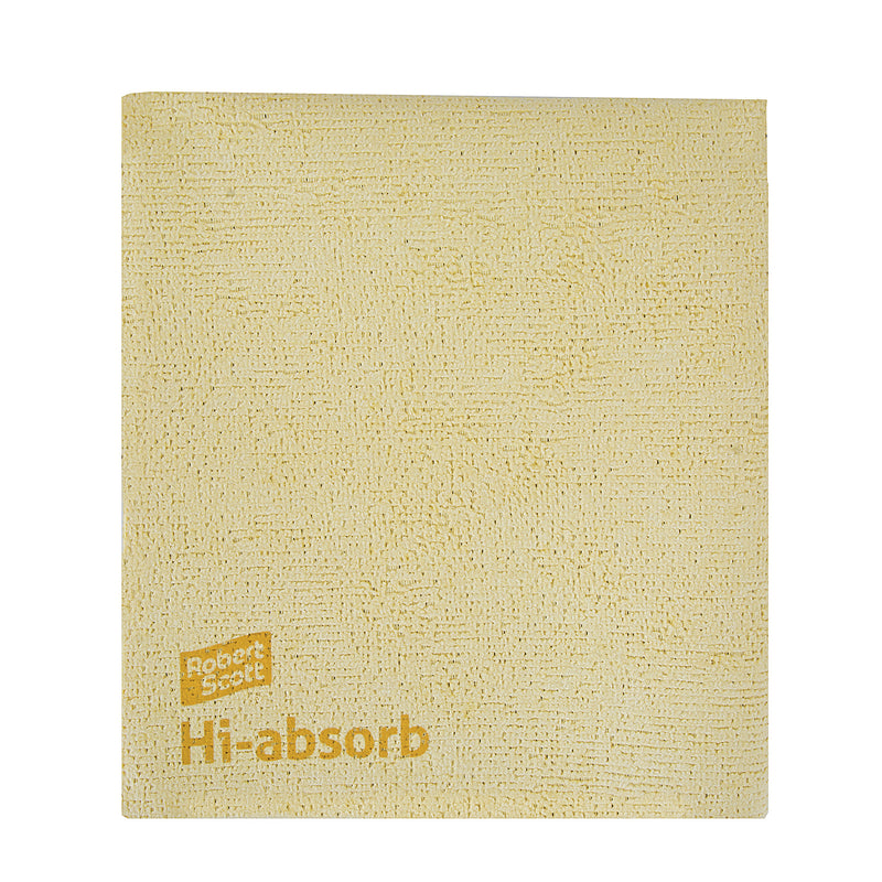 Microfibre Cloth Hi-absorb 35x38cm - Yellow