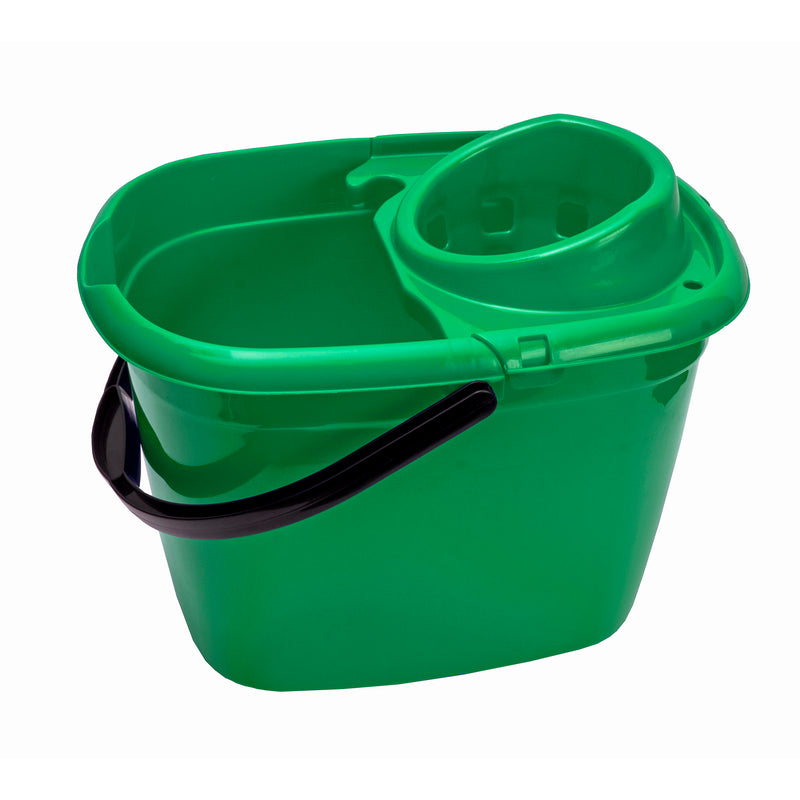Great British Bucket & Wringer 14 Litre - Green
