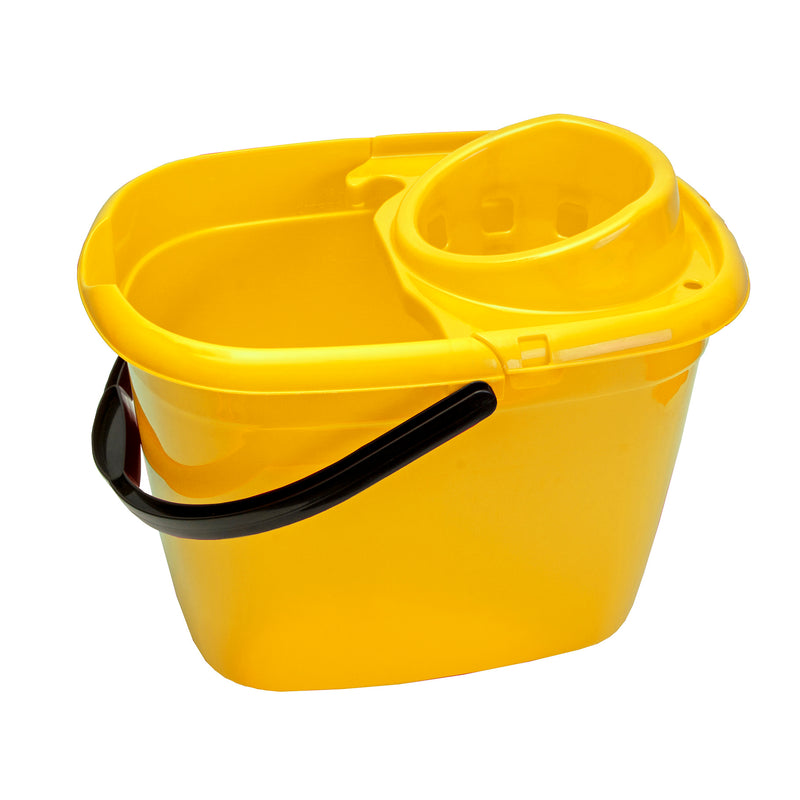 Great British Bucket & Wringer 14 Litre - Yellow