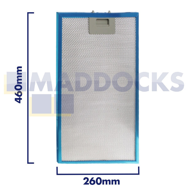 Universal 260mm x 460mm Wire Mesh Cooker Hood Filter