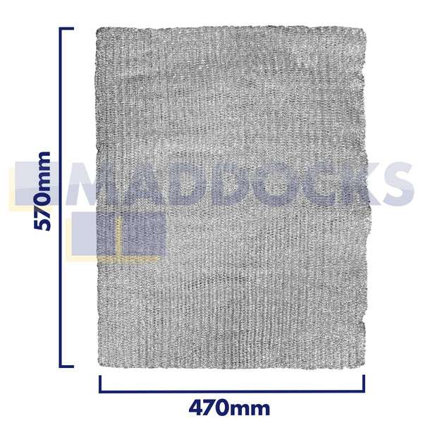 Universal 470mm x 570mm Cut To Size Aluminium Cooker Hood Filter