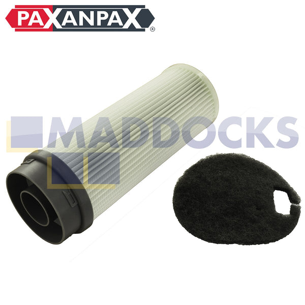 Vax V047, V044 Quicklite Foldaway HEPA Filter Kit - Pre and Post Filter