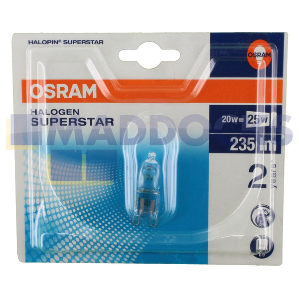 Osram Universal Oven Bulb Lamp G9 230V 25W 300°C