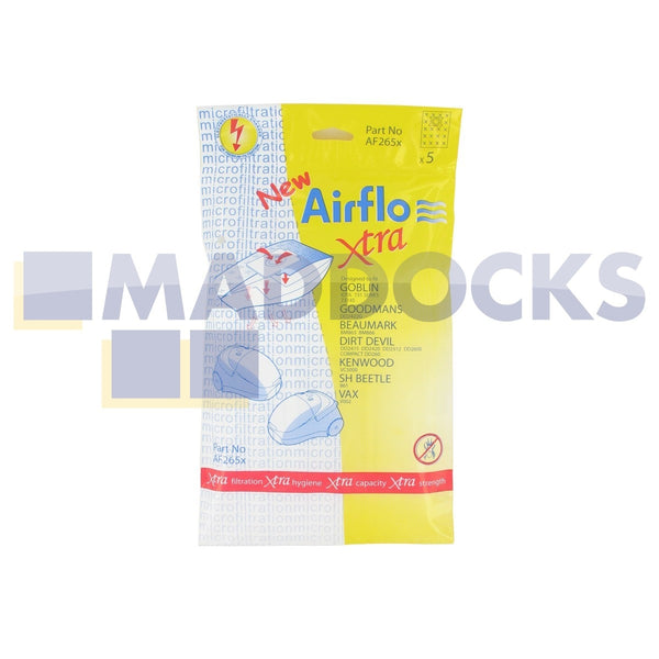 Compatible Airflo AF265X for Goblin Iota Series SMS Bags (Pack of 5)