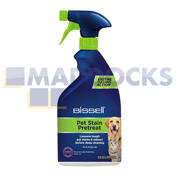 Bissell Pet Stain and Odour Remover - Pre Treat Spray - 650ml