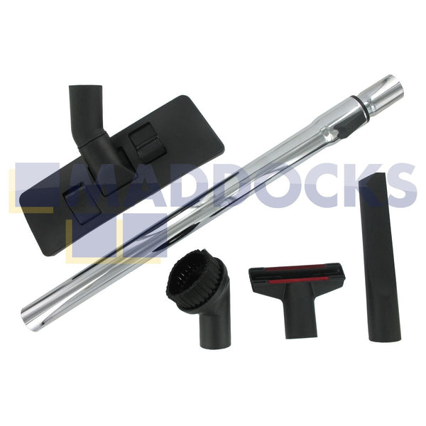 Universal 35mm Nozzle and Tool Kit - Small Tool Set, Floor Nozzle and Telescopic Rod- 35mm