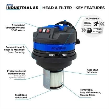 skyVac Industrial 85 - Vacuum Only - Wet / Gutter Vac