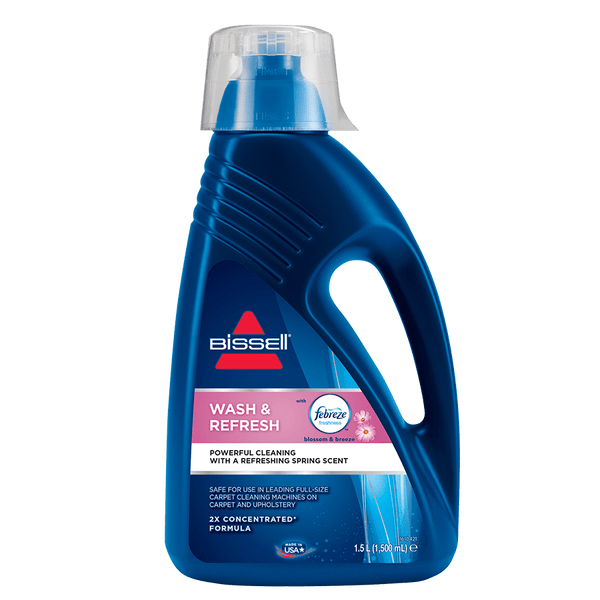 Bissell Cleaning Chemicals Bissell Wash and Refresh Carpet Shampoo - Febreze Fragrance 111201801522 1078N - Buy Direct from Spare and Square