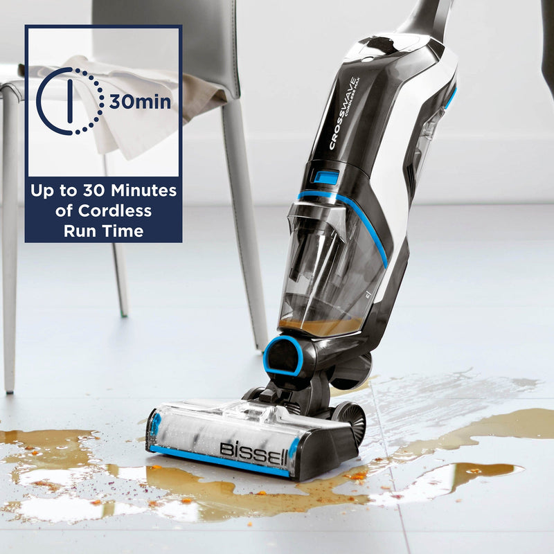 Bissell Hard Floor Cleaner Bissell Crosswave Cordless Max - 3-in1 Powerful Floor Cleaner 2765E - Buy Direct from Spare and Square