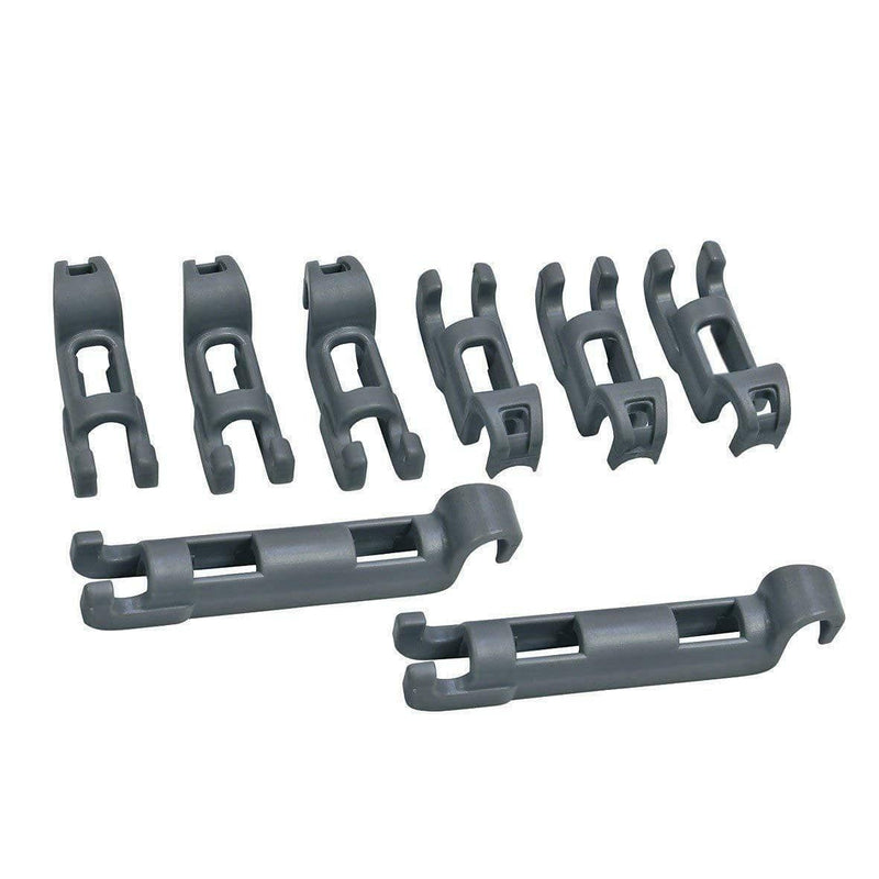 Bosch Dishwasher Spares Compatible Bosch, Siemens Multi-Model Fitting Dishwasher Basket Clip Kit. 68-BS-50C - Buy Direct from Spare and Square
