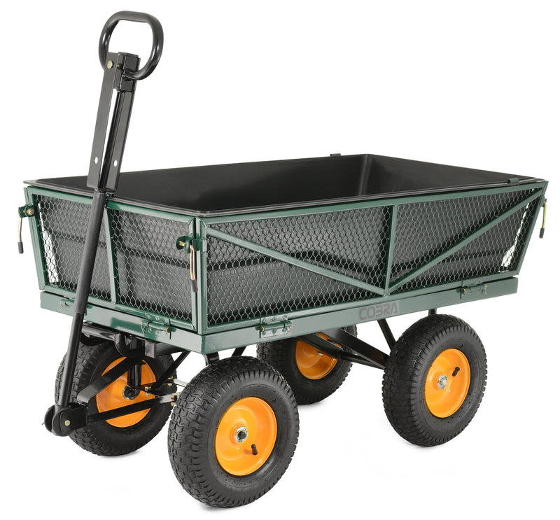 Cobra Garden Cart Cobra 300kg Tipping Garden Cart 5055485036872 GCT300MP - Buy Direct from Spare and Square