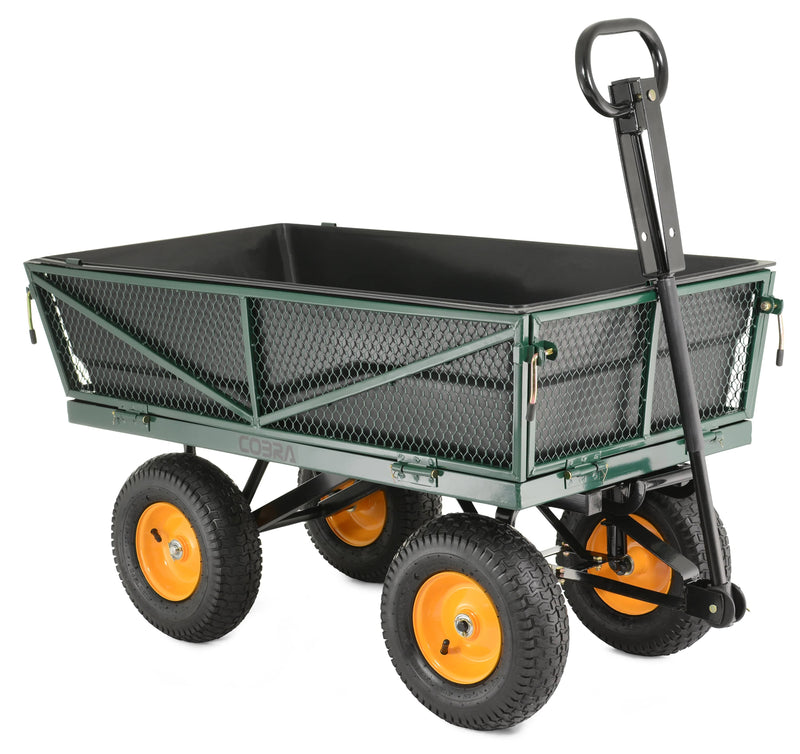 Cobra Garden Cart Cobra 300kg Tipping Garden Cart 5055485036872 GCT300MP - Buy Direct from Spare and Square