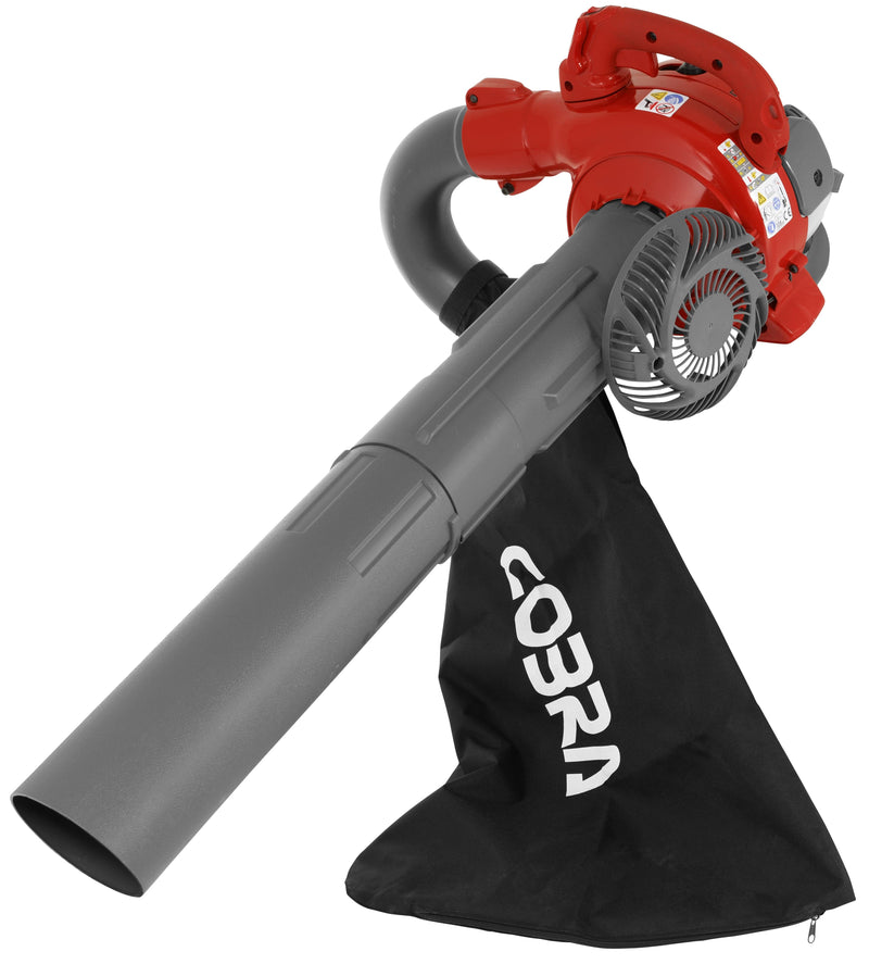 Cobra Garden Vacuum Cobra 26cc Petrol Powered Blower Vac 5055485036339 BV26C - Buy Direct from Spare and Square