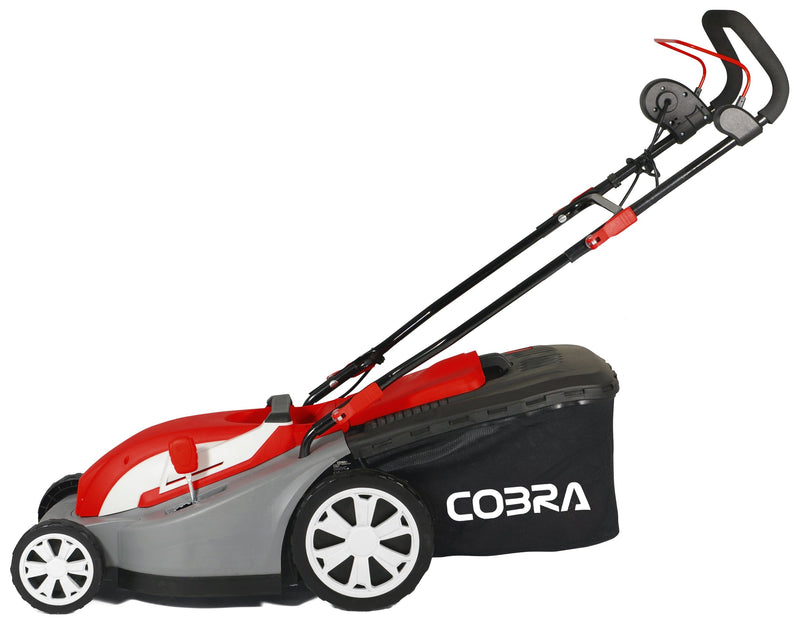 Cobra Lawnmower Cobra 13" Electric Lawnmower with Rear Roller 5055485035936 GTRM34 - Buy Direct from Spare and Square