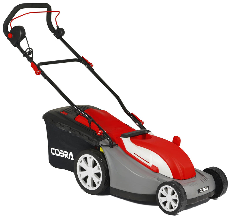 Cobra Lawnmower Cobra 13" Electric Lawnmower with Rear Roller 5055485035936 GTRM34 - Buy Direct from Spare and Square