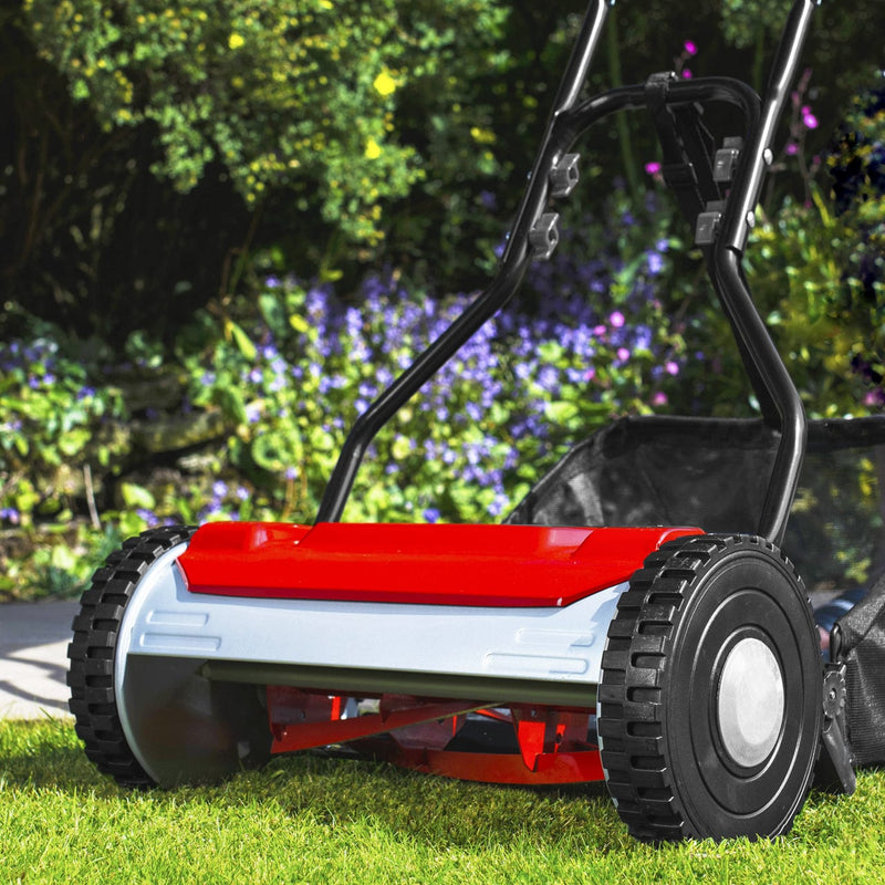 Cobra Lawnmower Cobra 15" Hand Lawnmower and Grass Collector 5055485037626 HM381 - Buy Direct from Spare and Square