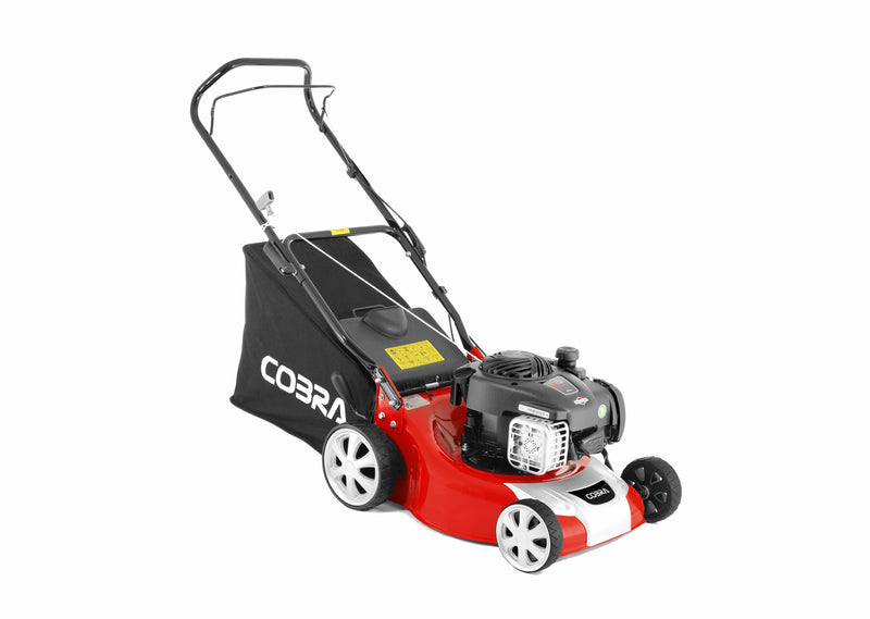 Cobra Lawnmower Cobra 16" B&S Powered Lawnmower 5055485038296 M40B - Buy Direct from Spare and Square