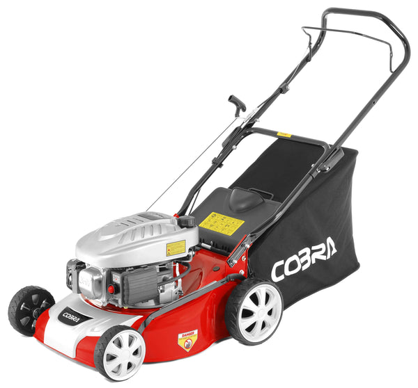 Cobra Lawnmower Cobra 16" Cobra Powered Lawnmower 5055485038050 M40C - Buy Direct from Spare and Square