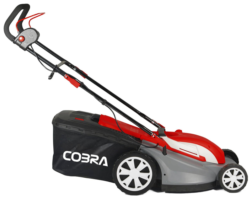 Cobra Lawnmower Cobra 16" Electric Lawnmower with Rear Roller 5055485035950 GTRM40 - Buy Direct from Spare and Square