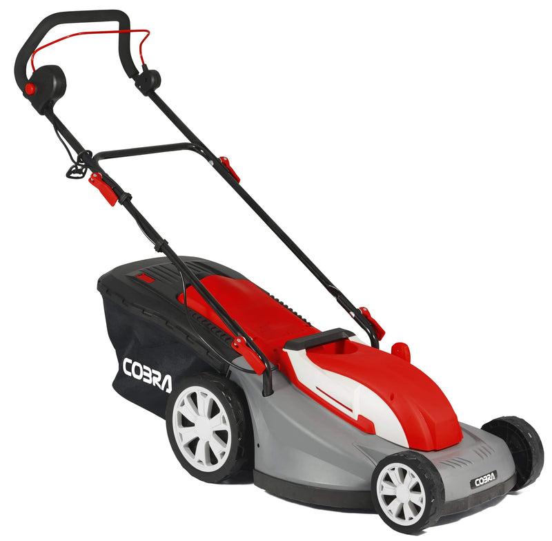 Cobra Lawnmower Cobra 16" Electric Lawnmower with Rear Roller 5055485035950 GTRM40 - Buy Direct from Spare and Square