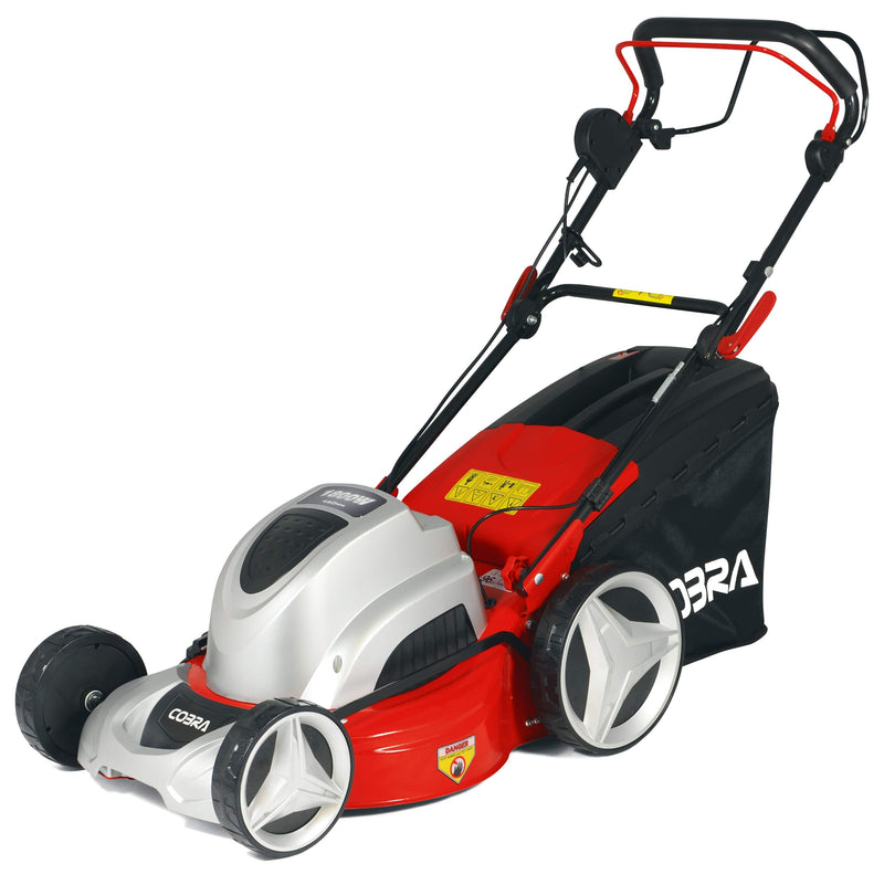 Cobra Lawnmower Cobra 18" Electric Powered Lawnmower 5055485036032 MX46SPE - Buy Direct from Spare and Square