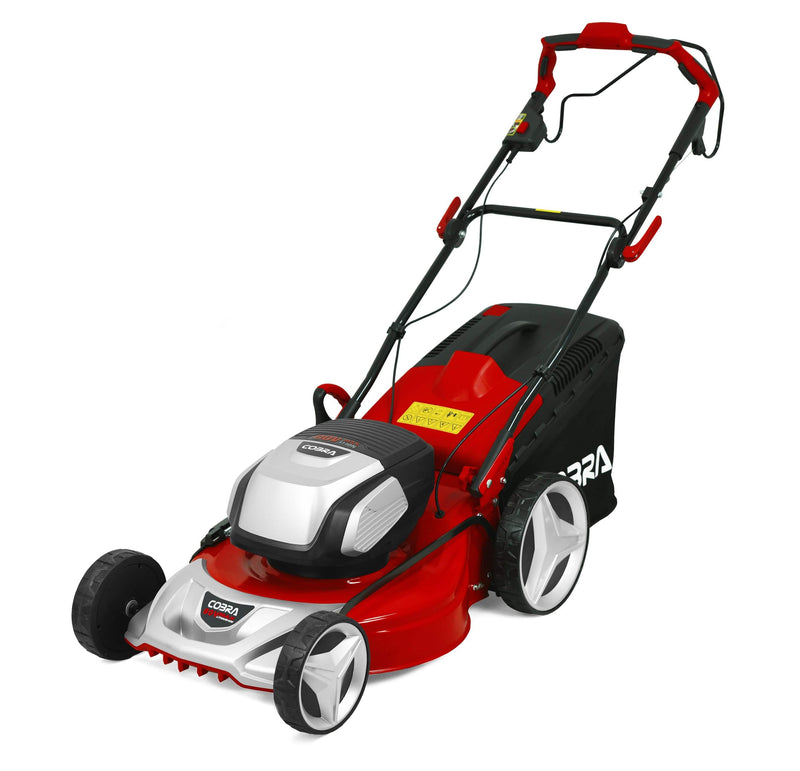 Cobra Lawnmower Cobra 21" Lawnmower with Twin 40v Batteries 5055485038395 MX51S80V - Buy Direct from Spare and Square