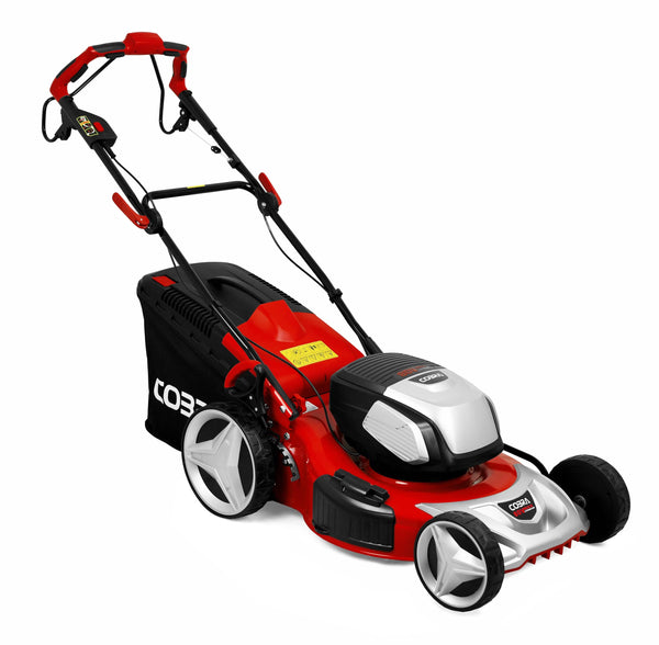 Cobra Lawnmower Cobra 21" Lawnmower with Twin 40v Batteries 5055485038395 MX51S80V - Buy Direct from Spare and Square