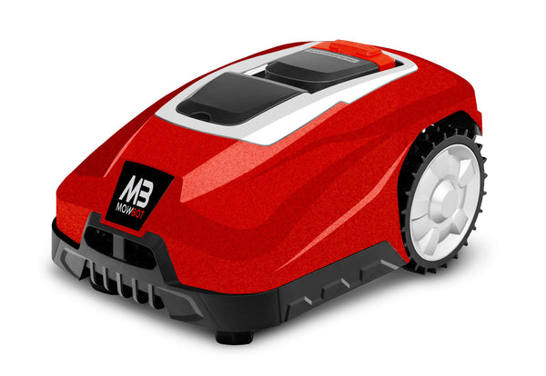 Cobra Lawnmower Cobra Metallic Red 1200sq/m Robotic Mower 5055485038166 MOWBOT1200MR - Buy Direct from Spare and Square
