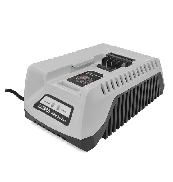 Cobra Lawnmower Spares Cobra 40v Li-ion Fast Battery Charger FastCharger - Buy Direct from Spare and Square