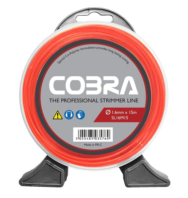 Cobra Strimmer Spares Cobra 1.6mm x 15m Trimmer Line SL16M15 - Buy Direct from Spare and Square