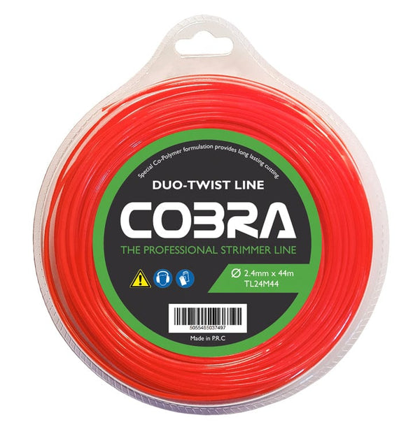 Cobra Strimmer Spares Cobra 2.4mm x 44m Twist Line TL24M44 - Buy Direct from Spare and Square
