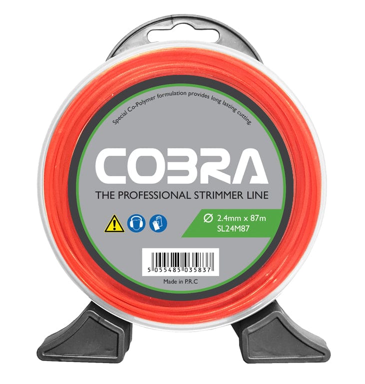 Cobra Strimmer Spares Cobra 2.4mm x 87m Trimmer Line SL24M87 - Buy Direct from Spare and Square